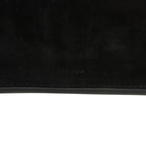 The Row Soft Margaux 12 Bag Black Suede Gold Hardware - Thumbnail View 6