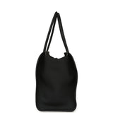 The Row Marlo 14 Tote Bag Black Calfskin Silver Hardware - Thumbnail View 4