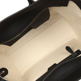 The Row Marlo 14 Tote Bag Black Calfskin Silver Hardware - Thumbnail View 9