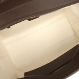 The Row Marlo 12 Tote Bag Deep Brown Calfskin Silver Hardware - Thumbnail View 9