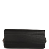 The Row Marlo 12 Tote Bag Black Saddle Silver Hardware - Thumbnail View 6