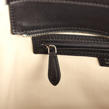 The Row Marlo 12 Tote Bag Black Saddle Silver Hardware - Thumbnail View 8