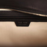 The Row Marlo 12 Tote Bag Black Saddle Silver Hardware - Thumbnail View 9