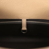 The Row Margaux Shoulder 12 Bag Smoked Taupe Calfskin Silver Hardware - Thumbnail View 9