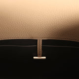The Row Margaux Shoulder 12 Bag Smoked Taupe Calfskin Silver Hardware - Thumbnail View 11