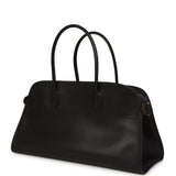 The Row East West Margaux Bag Black Saddle Leather Gold Hardware - Thumbnail View 5