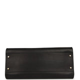 The Row East West Margaux Bag Black Saddle Leather Gold Hardware - Thumbnail View 6