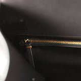 The Row East West Margaux Bag Black Saddle Leather Gold Hardware - Thumbnail View 10