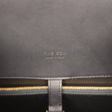 The Row East West Margaux Bag Black Saddle Leather Gold Hardware - Thumbnail View 11