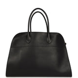 The Row Soft Margaux 15 Bag Black Saddle Gold Hardware - Thumbnail View 1