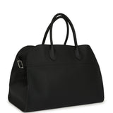The Row Soft Margaux 15 Bag Black Calfskin Silver Hardware - Thumbnail View 2