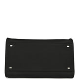 The Row Soft Margaux 15 Bag Black Calfskin Silver Hardware - Thumbnail View 6