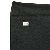 The Row Soft Margaux 15 Bag Black Calfskin Silver Hardware - Thumbnail View 8