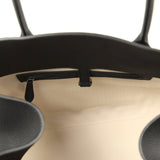 The Row Soft Margaux 15 Bag Black Calfskin Silver Hardware - Thumbnail View 10