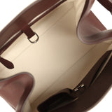 The Row Soft Margaux 12 Bag New Burgundy Saddle Leather Silver Hardware - Thumbnail View 9