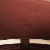 The Row Soft Margaux 12 Bag New Burgundy Saddle Leather Silver Hardware - Thumbnail View 12