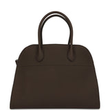 The Row Soft Margaux 12 Bag Deep Brown Calfskin Silver Hardware - Thumbnail View 4