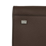 The Row Soft Margaux 12 Bag Deep Brown Calfskin Silver Hardware - Thumbnail View 8