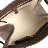 The Row Soft Margaux 12 Bag Deep Brown Calfskin Silver Hardware - Thumbnail View 9