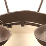 The Row Soft Margaux 12 Bag Deep Brown Calfskin Silver Hardware - Thumbnail View 11