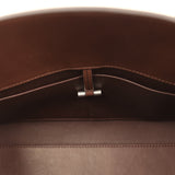 The Row Margaux Shoulder 12 Deep Brown Saddle Silver Hardware - Thumbnail View 8