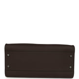 The Row Margaux Shoulder 12 Deep Brown Calfskin Silver Hardware - Thumbnail View 6