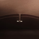 The Row Margaux Shoulder 12 Deep Brown Calfskin Silver Hardware - Thumbnail View 12