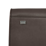 The Row Soft Margaux 10 Bag Mid Grey Saddle Leather Silver Hardware - Thumbnail View 8