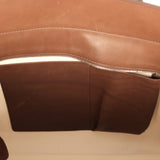 The Row Marlo 14 Tote Bag Deep Brown Saddle Silver Hardware - Thumbnail View 12