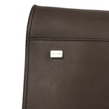 The Row Soft Margaux 15 Mid Grey Saddle Leather Silver Hardware - Thumbnail View 8