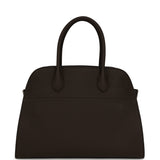 The Row Soft Margaux 12 Bag Deep Brown Calfskin Silver Hardware - Thumbnail View 4