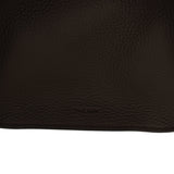 The Row Soft Margaux 12 Bag Deep Brown Calfskin Silver Hardware - Thumbnail View 7