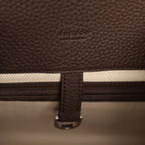 The Row Soft Margaux 12 Bag Deep Brown Calfskin Silver Hardware - Thumbnail View 12