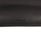 The Row Soft Margaux 15 Bag Black Saddle Gold Hardware - Thumbnail View 6