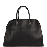 The Row Soft Margaux 15 Bag Black Saddle Gold Hardware - Thumbnail View 4