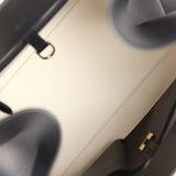 The Row Soft Margaux 15 Bag Black Saddle Gold Hardware - Thumbnail View 7