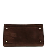 The Row Soft Margaux 15 Bag Mocha Suede Gold Hardware - Thumbnail View 6