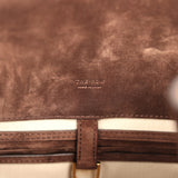 The Row Soft Margaux 15 Bag Mocha Suede Gold Hardware - Thumbnail View 11