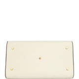 The Row Margaux 15 Ceinture Bag Ivory Canvas, Kentucky Saddle Gold Hardware - Thumbnail View 6