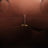 The Row Margaux 15 Ceinture Bag Ivory Canvas, Kentucky Saddle Gold Hardware - Thumbnail View 11