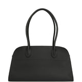 The Row Soft Margaux Shoulder 12 Bag Black Calfskin Silver Hardware - Thumbnail View 4