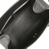The Row Soft Margaux Shoulder 12 Bag Black Calfskin Silver Hardware - Thumbnail View 11