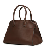 The Row Soft Margaux 10 Deep Brown Saddle Silver Hardware - Thumbnail View 5