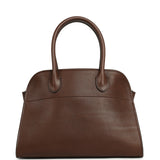 The Row Soft Margaux 10 Deep Brown Saddle Silver Hardware - Thumbnail View 4