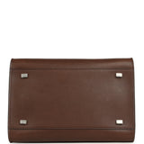 The Row Soft Margaux 10 Deep Brown Saddle Silver Hardware - Thumbnail View 6