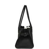 The Row Soft Margaux Shoulder 12 Bag Black Calfskin Silver Hardware - Thumbnail View 3