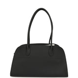 The Row Soft Margaux Shoulder 12 Bag Black Calfskin Silver Hardware - Thumbnail View 4