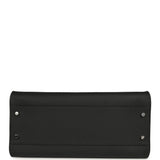 The Row Soft Margaux Shoulder 12 Bag Black Calfskin Silver Hardware - Thumbnail View 6
