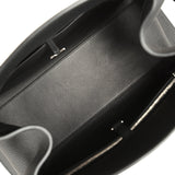 The Row Soft Margaux Shoulder 12 Bag Black Calfskin Silver Hardware - Thumbnail View 8