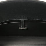 The Row Soft Margaux Shoulder 12 Bag Black Calfskin Silver Hardware - Thumbnail View 9